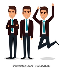 group of businessman teamwork