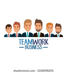 group of businessman teamwork