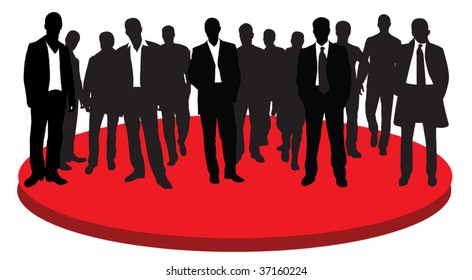 Group businessmans