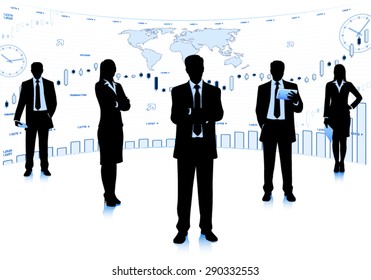 Group of businessmen