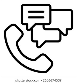 Elemento de icono de llamada de grupo para diseño