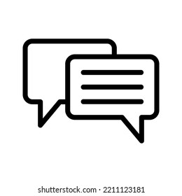 Group chat icon. chat sign. vector illustration