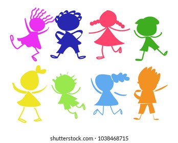 Group of children 