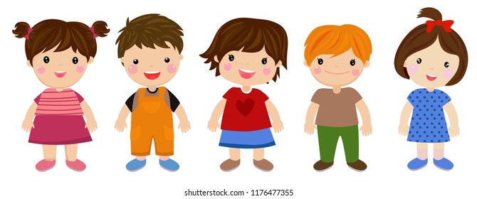 Group of children