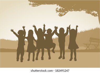 group of children
