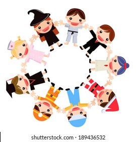 Group of children
