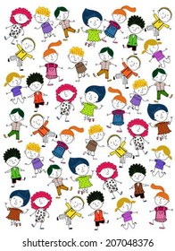Group of children