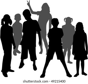 group of children