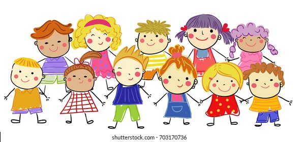 Group of children