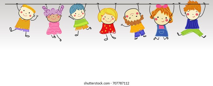 Group of children