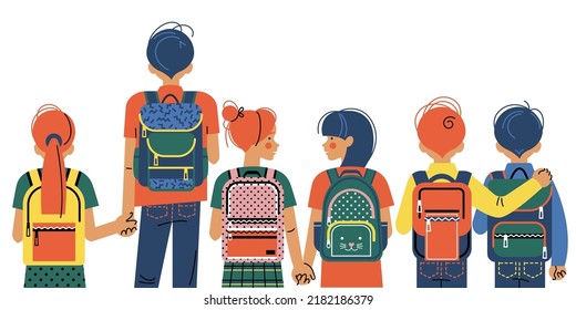 2,952 School Kids Different Ages Images, Stock Photos & Vectors ...