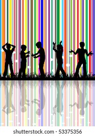 group of childrens