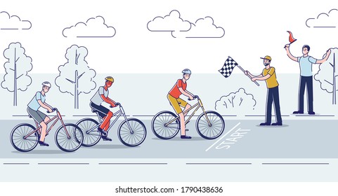 14,629 Cyclist Cartoon Stock Vectors, Images & Vector Art | Shutterstock