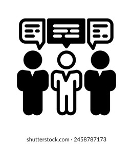 Group Decision  icon in vector. Logotype
