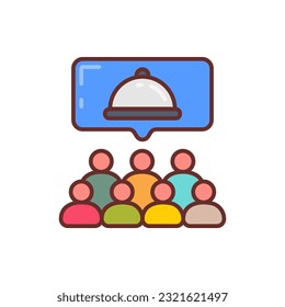 Group Delivery icon in vector. Illustration