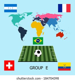 Group E - Switzerland, Ecuador, France, Honduras