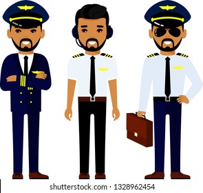 Group Flat Cartoon Muslim People Aircraft Stock Vector (Royalty Free ...