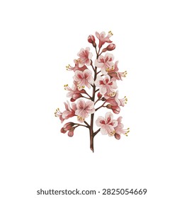 A group of flower in a branch