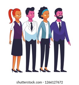 group of friends cartoon