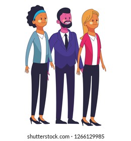 group of friends cartoon
