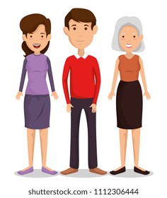 group of friends characters