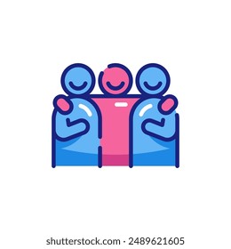 Group for Friendship Purpose Icon