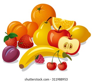 group of fruits
