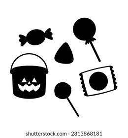 Group halloween bucket 