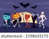 halloween costume vector