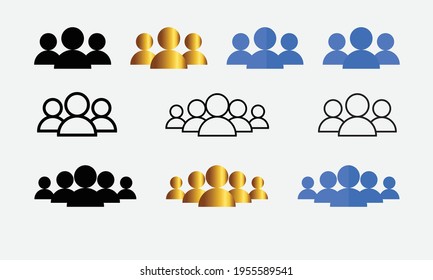 group icon, about us icon , group vector , about us vector