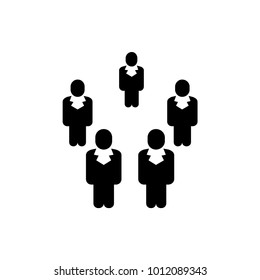group icon illustration isolated vector sign symbol