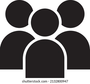 Group icon illustration isolated vector sign symbol