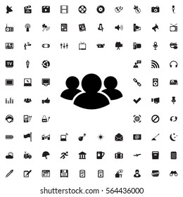 group icon illustration isolated vector sign symbol