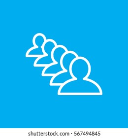 group icon illustration isolated vector sign symbol