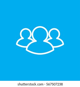 group icon illustration isolated vector sign symbol