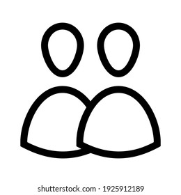 icono de grupo o logotipo símbolo de signo aislado ilustración vectorial de alta calidad estilo negro iconos vectoriales
