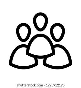 group icon or logo isolated sign symbol vector illustration - high quality black style vector icons
