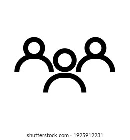 Group Icon Or Logo Isolated Sign Symbol Vector Illustration - High Quality Black Style Vector Icons
