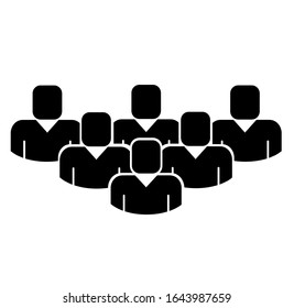 group icon on white background
