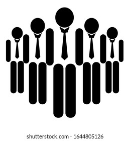 group icon on white background