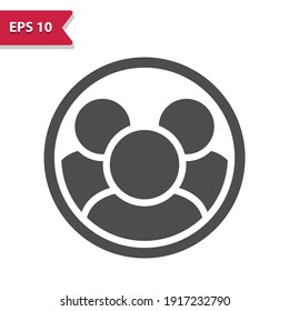 Group Icon. Professional, pixel perfect icon, EPS 10 format.