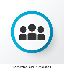 Group icon symbol. Premium quality isolated team element in trendy style.