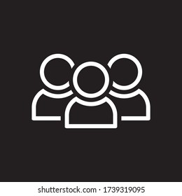 group icon , team icon vector