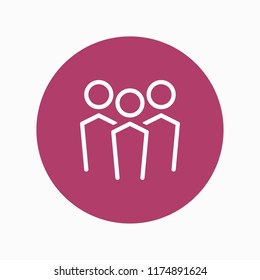 group icon vector