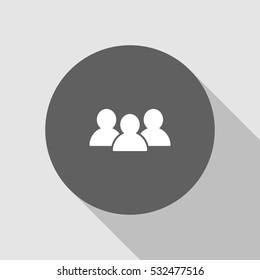group icon vector, can be used for web and mobile design 