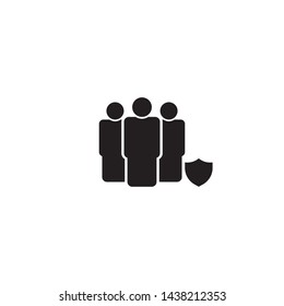 group icon vector. group vector graphic illustration