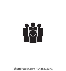 group icon vector. group vector graphic illustration