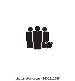 group icon vector. group vector graphic illustration