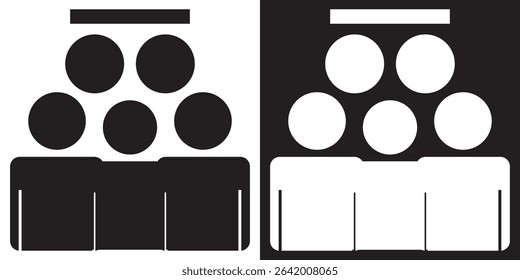 Group icon. Vector illustration. EPS 10 AI