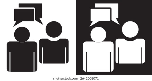 Group icon. Vector illustration. EPS 10 AI